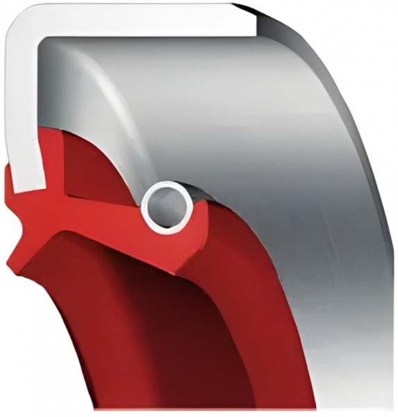 Oil Seal 85x100x9 - TB - VMQ - Silicone - Red - OSS59750