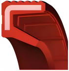 Oil Seal 10x17x3 - VC - VMQ - Silicone - Red - OSS77194 product image