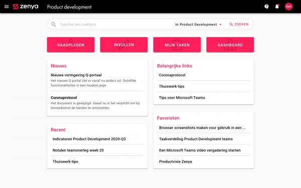 Zenya Software - SaaS-oplossing voor kwaliteits- en risicomanagement