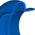 Bellow V6-00978 - 143x260x90 - CASC - 60 EPDM 280 - Freudenberg - 379424 - Packaging Unit 1