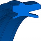 Stangendichtungen (Pneumatik) - AU NIPSL - 94 AU 21200 - Freudenberg - 49308129