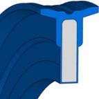 Kolbendichtungen (Pneumatik) - 50X10X18X20 - TDUOP - 72 NBR 708 - Freudenberg - 12006578 - Verpackungseinheit 1