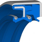 Cassette & Combi Seal - 40X60X0X18.50X0 - 72 NBR 902 - Freudenberg - 49351002 - Packaging Unit 150