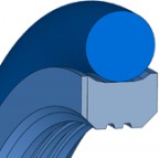 Radialdichtungen für Schwenkbewegung - 360 X384.50 X 7.70 X12.25 - M15 - PTFE GM201 - Freudenberg - 49006745 - Verpackungseinheit 1