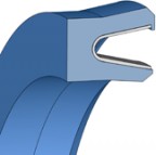 Kolbendichtung Hydraulik - 63x53.6x7.1 - NRVA - PTFE K270 - Freudenberg - 24315820 - Verpackungseinheit 1