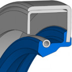 Wellendichtring - Simmerring - 28x47x9 - B2 - 72 NBR 902 - Freudenberg - 2479 - Verpackungseinheit 1