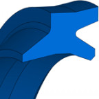 Dubbele Abstreifer - 220x240x18 - P9 - 85 NBR B247 - Freudenberg - 24224959 - Verpackungseinheit 1