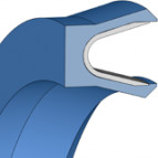 Kolbendichtungen Hydraulik - 63x53.6x6.6 - FOA - PTFE F56110 - Freudenberg - 366340 -  Verpackungseinheit 1