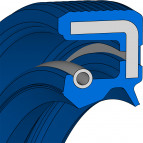 Oliekeerring - Simmerring - 120x150x15 - BAUMSL - 72 NBR 902 - Freudenberg - 40413137 - Verpakkingseenheid 1