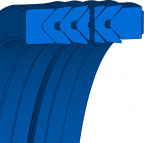 Chevron Afdichtring - 50x65x25 - ES - BI-NBR B3B246 - Freudenberg - 24220052 - Verpakkingseenheid 1