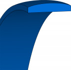 Geleidering Stang - 230x235x14,8 - SBK - HGW HG517 - Freudenberg - 24380269 - Verpakkingseenheid 1