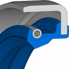 Wellendichtring - Simmerring - 155x185x15 - B1 - NBR A941 - Freudenberg - 49371382 - Verpackungseinheit 1