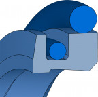 Dubbele Afstrijker - 650x686,5x19,8 - PT2 - PTFE B602 - Freudenberg - 49423817 - Verpakkingseenheid 1