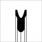 Knorr Rod Seal Pneumatics - K-ring - Internal sealing - KI 50 - N891/50 - NBR