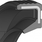 Wellendichtring - 19x35x4 - WAOK - 80 FKM FP803403 - Dichtomatik - 49392367 - Verpackungseinheit 100