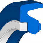 Stangendichtungen (Hydraulik) - 54x69,1x5,9 - SM - 95 AU V142 - Freudenberg - 24370654 - Verpackungseinheit 50