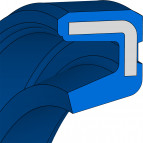 Oil Seal - Simmerring - 80x95x5 - BAOF - 72 NBR 902 - Freudenberg - 40412521 - Packaging Unit 5