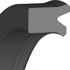 Stangendichtung (Hydraulik) - 90X100X11 - SNI30 - 95 TPU PU953401 - Dichtomatik - 67004854