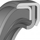 Oliekeerring - 30x40x7 - WCP - PTFE PT003707 - Dichtomatik - 67167830 - Verpakkingseenheid 5