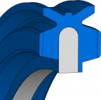 Zuigerafdichting Pneumatiek - 10X3X4.20X3.50 - NADUOP - 72 NBR 708 - Freudenberg - 407199 - Verpakkingseenheid 1