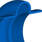 Faltenbälge V6-00087 - 32x32x60 - CASC - 45 NBR 670 - Freudenberg - 434024 - Verpackungseinheit 1