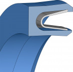 Stangendichtungen (Hydraulik) - 275x287,5x8,5 - NRVI-9492 - PTFE K270 - Freudenberg - 49037325 - Verpackungseinheit 1