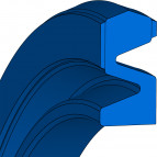 Zuigerafdichting Pneumatiek - 12 X 7 X 2.20 X 2.50 - AIRZET PK - 80 NBR 186349 - Freudenberg - 49017990 - Verpakkingseenheid 1