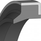 Wiper - 30X40X5 - AM43 - 90 NBR NB903411 - Dichtomatik - 49426369