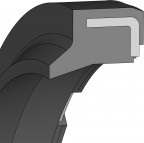 Wiper - 36X46X5,50 - AM45 - 90 NBR NB903411 - Dichtomatik - 49438209