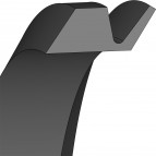 V-ring - VS-070 - Passend für Welle Ø 68-73 - 63x75x15,50 - 60 NBR NB603412 - Dichtomatik - 49428135