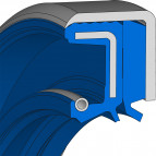 Cassette- & Combi Afdichting - 40X68X0X14X0 - COMBI F5 - 72 NBR 902 - Freudenberg - 12013319 - Verpakkingseenheid 156