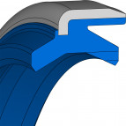 Dubbele Afstrijker - 60x70x7 - DMRW2 - 94 AU 30000 - Freudenberg - 49351157 - Verpakkingseenheid 20