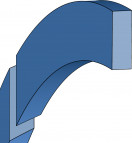Stützringeen - 6,73X1,35X1,14 - STU - 90 NBR NB901801 - Dichtomatik - 67058936