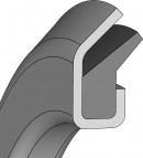 Axiale afdichting - 65X85X5,50 - VRM01 - Gamma Seal RB - 70 NBR NB703411 - Dichtomatik - 67174156