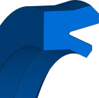 Rod Seal Hydraulic - 10x18x6 - NI150 - 80 NBR 878 - Freudenberg - 84534 - Packaging Unit 500