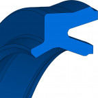 Rod Seal Pneumatics - 6X9X2.20 - NIPSL 310 - 85 AU 20991 - Freudenberg - 468066 - Packaging Unit 1