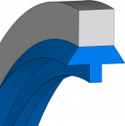 Usit Ring - 8,1x18 - USIT I SF - 70 HNBR 1349 - Freudenberg - 49341613 - Verpackungseinheit 1