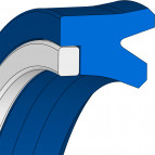 Stangendichtung Hydraulik - 200x230x30 - NRS -0503 - 95 AU V142 - Freudenberg - 49045084 - Verpackungseinheit 1