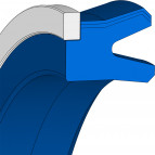 Kolbendichtung Hydraulik - 680x640x32 - NRS -0215 - 80 NBR B246 - Freudenberg - 24265070 - Verpackungseinheit 1