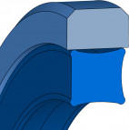 Zuigerafdichting Hydrauliek - PTFE B602 - Freudenberg - 24355445 - Verpakkingseenheid 1stk