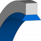 Usit Ring - 13,7x20 - USIT I - 75 FKM 177645 - Freudenberg - 49305910 - Verpackungseinheit 100