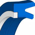 Stangendichtung Hydraulik - 250x280x23 - NRS -0216 - 80 NBR B246 - Freudenberg - 24269898 - Verpackungseinheit 1