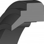 Abstreifer - 10X18X4 - AE41 - 90 FKM FP905501 - Dichtomatik - 49386184