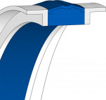 Kolbendichtung Hydraulik - 63x51x14 - SK320 - 80 NBR 709 / PA Q04007 - Freudenberg - 415983 - Verpackungseinheit 1