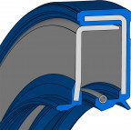 Wellendichtring - Simmerring - 70x110x12 - MSS1 - 72 NBR 902 - Freudenberg - 49313900 - Verpackungseinheit 3