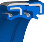 Cassette- & Combi Afdichting - COMBI F8 - 75 NBR 106200 - Freudenberg - 49438558 - Verpakkingseenheid 1