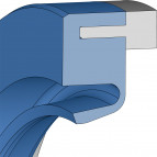 Radial-Wellendichtungen - 20X40X7X0 - HTS2-9535 - PTFE E202 - Freudenberg - 49319196 - Verpackungseinheit 1