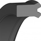 Hydraulikdichtung - Stangen - Kolben - 20x28x6.3 - N36 - 95 TPU PU953401 - Dichtomatik - 67022442 - Verpackungseinheit 1