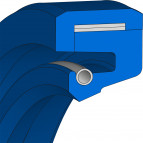 Radial-Wellendichtungen - 212X244X16.30X16 - RASH-0185 - 75 HNBR U467 - Freudenberg - 49059060 - Verpackungseinheit 1