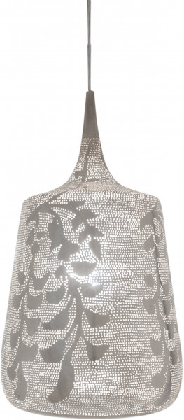 Pendant Lamp - Trophy - Blossom - M - Silver - Zenza